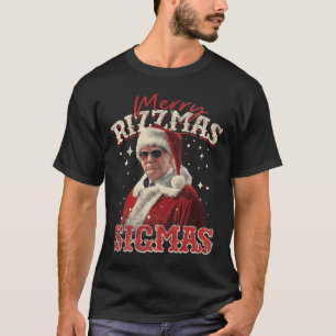Merry Rizz Mas Sigmas-Gen Alpha Middle School Tru T-Shirt