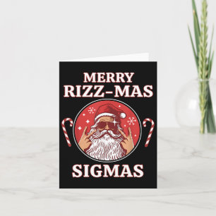 Merry Rizz Mas Sigmas- General Alpha Middle School Karte