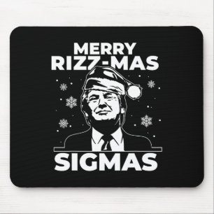 Merry Rizz Mas Sigmas- General Alpha Middle School Mousepad