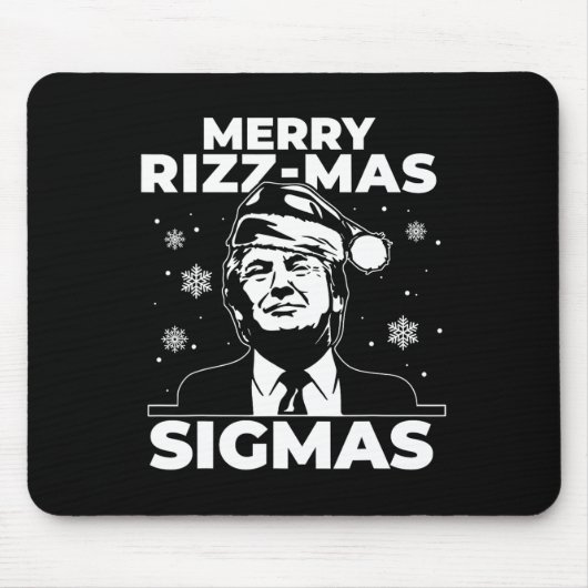 Merry Rizz Mas Sigmas- General Alpha Middle School Mousepad (Vorne)