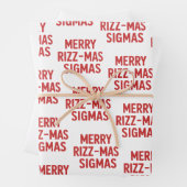 Merry Rizz-Mas Sigmas Snarky Christmas Funny Geschenkpapier Set (Beispiel)