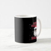 Merry Rizz Mas Sigmas Weihnachten Kaffeetasse (VorderseiteRechts)