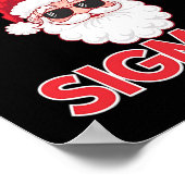 Merry Rizz Mas Sigmas Weihnachten Rizzmas Funny Sa Poster (Ecke)