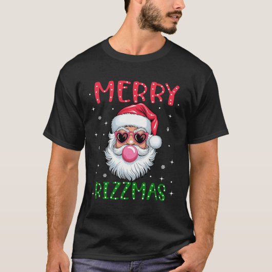 Merry Rizzmas Charisma Christmas Rizz T-Shirt (Vorderseite)