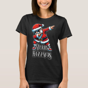 Merry Rizzmas Dabbing Weihnachten T-Shirt