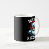Merry Rizzmas Funny Christmas Shirt For Boys Men Kaffeetasse (VorderseiteRechts)