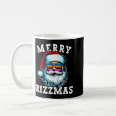 Merry Rizzmas Funny Christmas Shirt For Boys Men Kaffeetasse (Links)