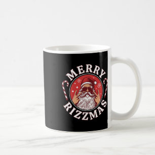 Merry Rizzmas Kids Teens School Funny Christmas Sa Kaffeetasse