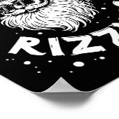 Merry Rizzmas Kids Teens School Funny Christmas Sa Poster (Ecke)