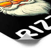 Merry Rizzmas Kids Teens School Funny Christmas Sa Poster (Ecke)