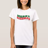 Merry Rizzmas Retro Family Matching Christmas T-Shirt (Vorderseite)