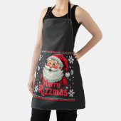 Merry Rizzmas Santa Rizz Funny Christmas Rizzler Schürze (InSitu)