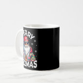 Merry Rizzmas Santa Sungles Pajamas Holiday Christ Kaffeetasse (Vorderseite Links)