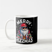 Merry Rizzmas Santa Sungles Pajamas Holiday Christ Kaffeetasse (Links)