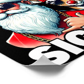 Merry Rizzmas Sigmas Gen Alpha Funny Christmas San Poster (Ecke)