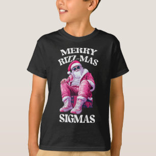 Merry Rizzmas Sigmas Santa Rizzler Jugend Kinder T T-Shirt