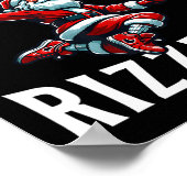 Merry Rizzmas Weihnachten Weihnachten Weihnachtsma Poster (Ecke)