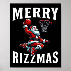Merry Rizzmas Weihnachten Weihnachten Weihnachtsma Poster
