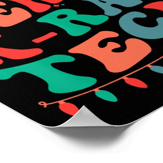 Merry Röntgentechnik Poster (Ecke)