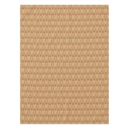 Merry Rudolph Starry Winter Delight Tischdecke (Vorderseite)