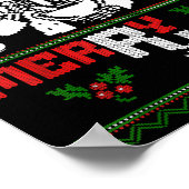 Merry Rx Mas Skeleton Pharmacist Pharmacy Tech Ugl Poster (Ecke)