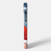 Merry Santa Claus Case-Mate iPhone Hülle (Rückseite / Links)