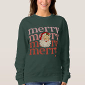 Merry santa claus sweatshirt (Vorderseite)