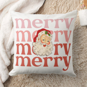 Merry Santa Weihnachten Kissen