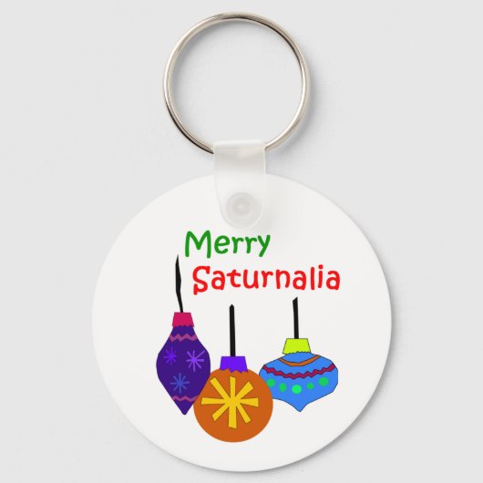 Merry Saturnalia Schlüsselkette Schlüsselanhänger (Vorderseite)