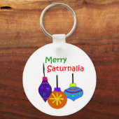 Merry Saturnalia Schlüsselkette Schlüsselanhänger (Vorderseite)