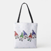Merry Scattered Gnomes Tasche (Rückseite)
