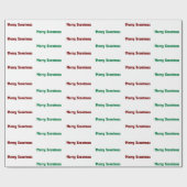 Merry Scoutmas Troop Wrapping Paper Geschenkpapier (Flach)