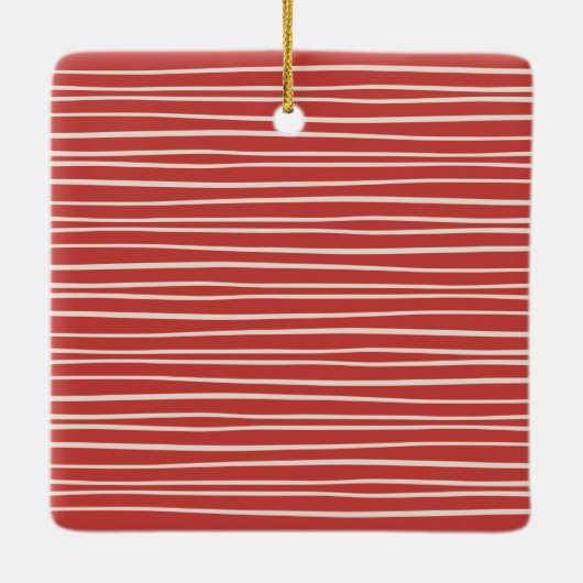 Merry Script Elegant Christmas Bow Foto Keepake Keramikornament (Rückseite)