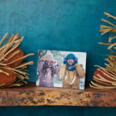 Merry Script Family Foto Keepake Collage Plaque Fotoplatte (Seite)