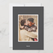 Merry Script-Foto Feiertagskarte (Rückseite)