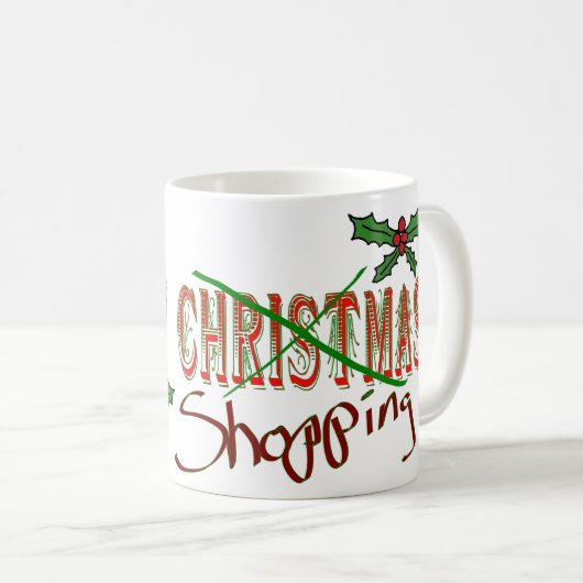 Merry Shopping Kaffeetasse (VorderseiteRechts)