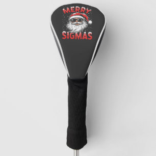 Merry Sigmas Funny Gen Alpha Middle School Weihnac Golf Headcover