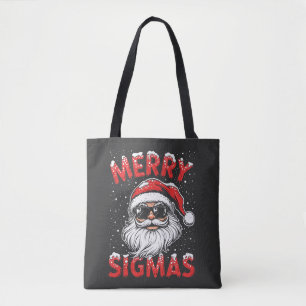 Merry Sigmas Funny Gen Alpha Middle School Weihnac Tasche