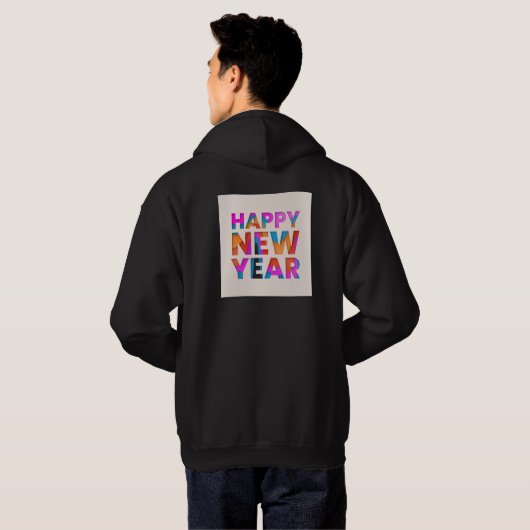 Merry sind hell hoodie (Schwarz voll)