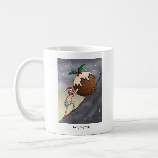 Merry Sisyphus Kaffeetasse (Links)