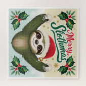 Merry Sloath Weihnachten Puzzle (Horizontal)