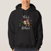 Merry Slothmas Christmas Pajama Sloth Hoodie (Vorderseite)