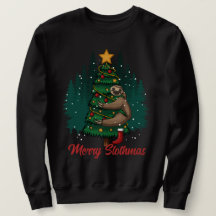 Merry Slothmas - Christmas Sloth Sweatshirt