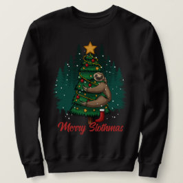 Merry Slothmas - Christmas Sloth Sweatshirt