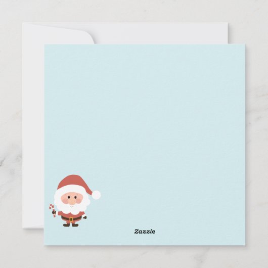 Merry Slothmas Feiertagskarte (Rückseite)