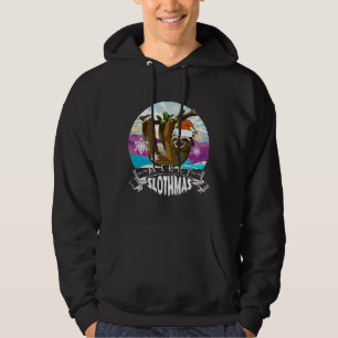 Merry Slothmas Funny Christmas Pajama für Sloth Hoodie