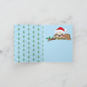 Merry Slothmas Karte (Innenseite)