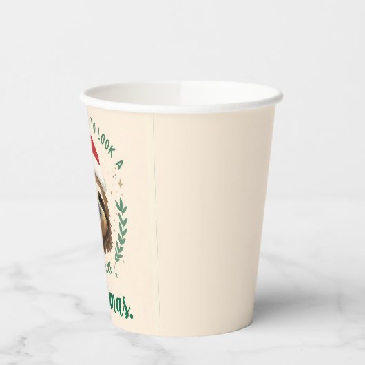 Merry Slothmas, Paper Cups Pappbecher (Links)
