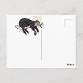 Merry Slothmas Postkarte (Rückseite)