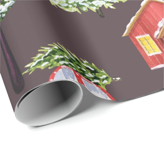 Merry Slothmas Sloth Niedlich Xmas Weihnachten Geschenkpapier (Rolleneckpunkt)